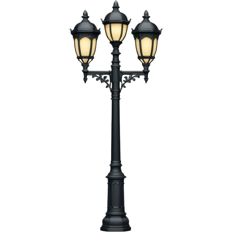 Classic street lamp post emoji
