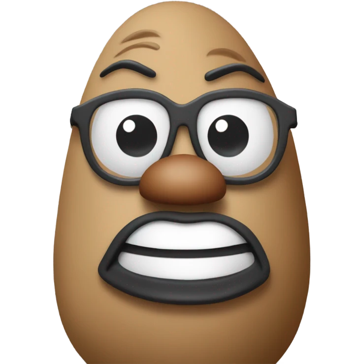 Mr. potato head ￼ emoji