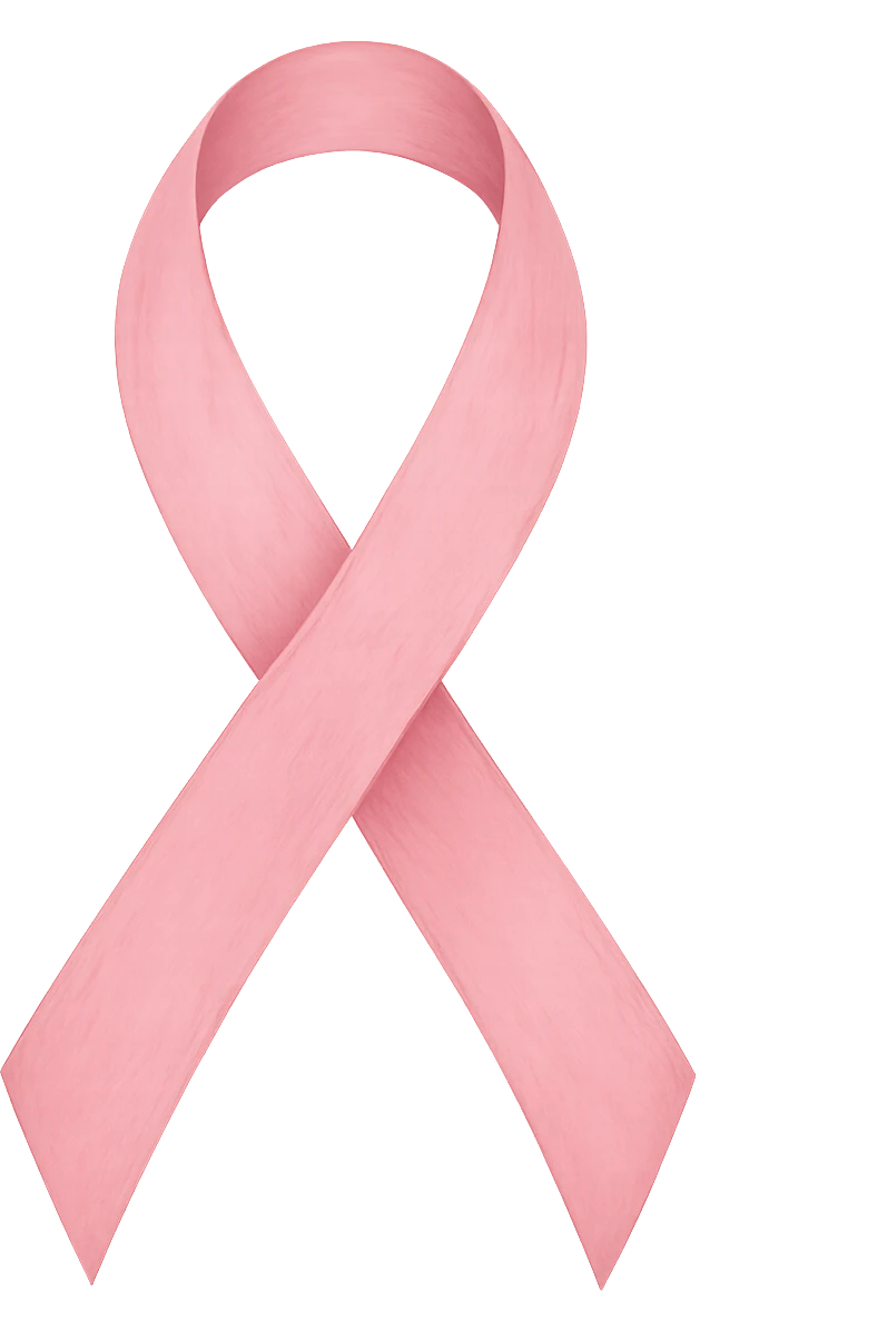 pink ribbon, no background emoji