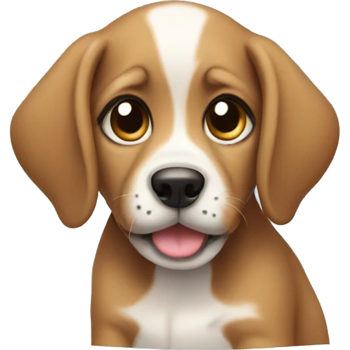 Puppy emoji