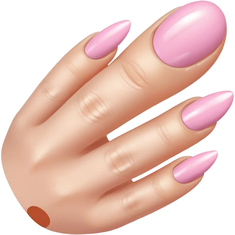 Light pink nails emoji