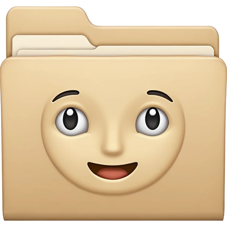 Singular Office Manila folder emoji