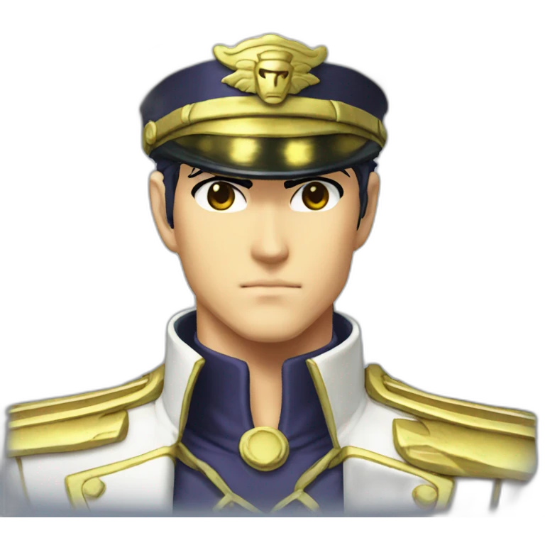 Jotaro kujo white cap emoji