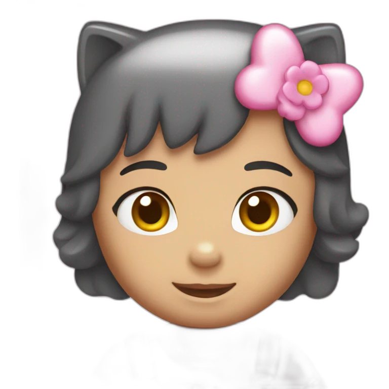 Hello kitty emoji