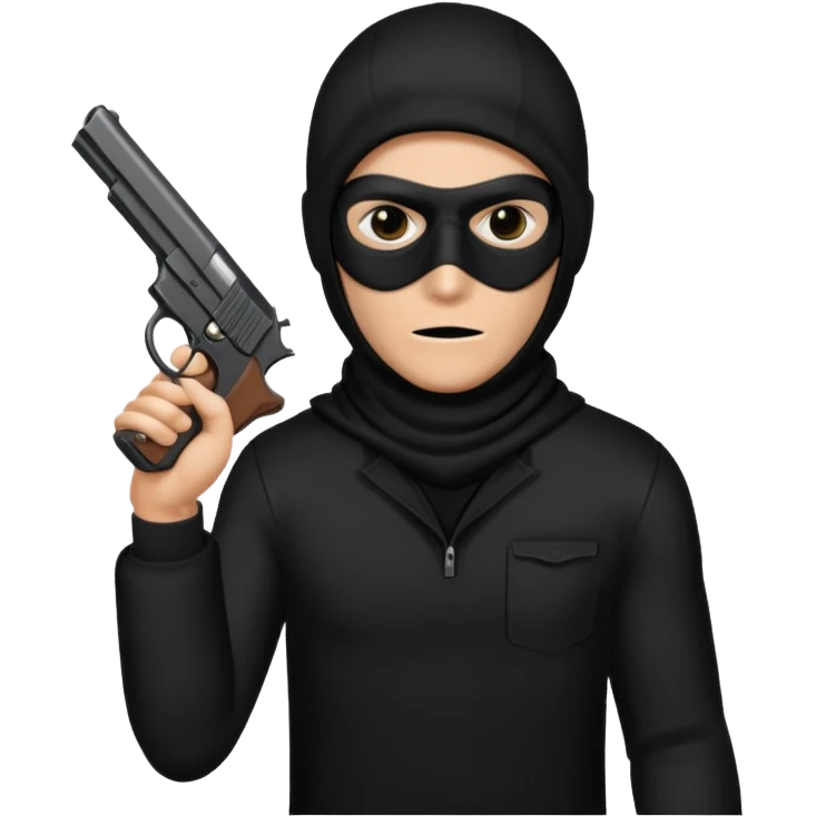 A robber emoji