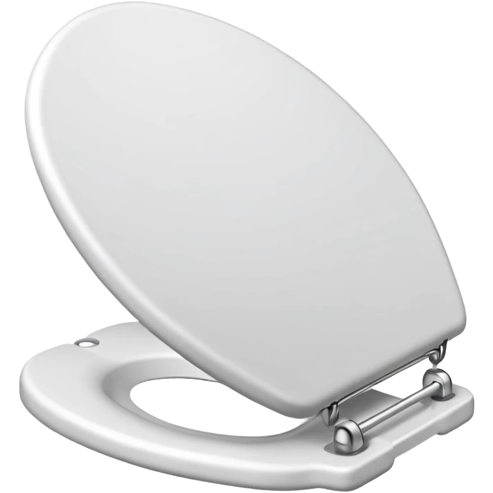 Paper toilet seat emoji
