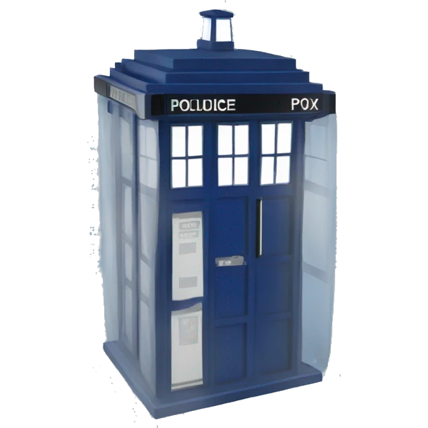 tardis police box emoji
