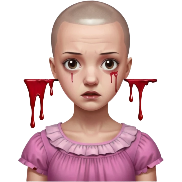 eleven from stranger things emoji
