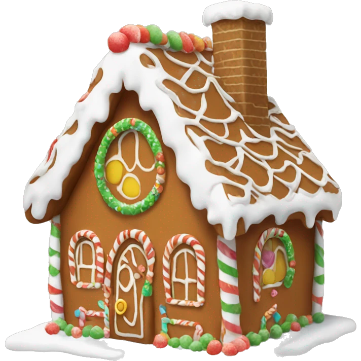 Gingerbread House emoji