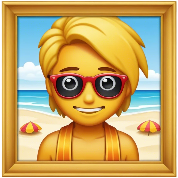 Astetik playa emoji