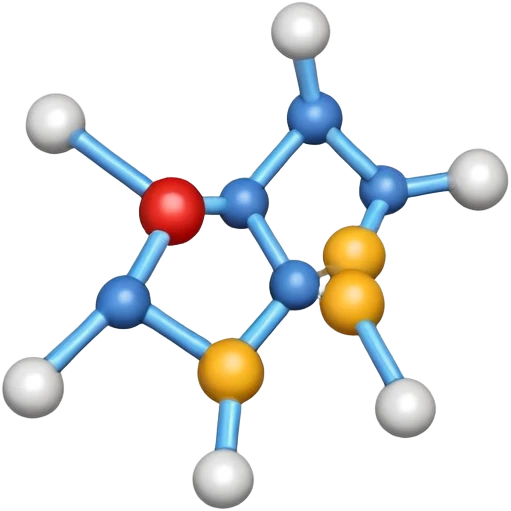 Vitamin E molecular structure chemical formula emoji