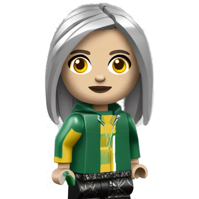 BILLIE EILISH lego full body emoji