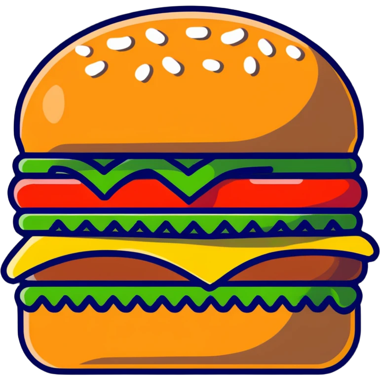 Modern UI navigation elements - hamburger menu, back button, home icon emoji
