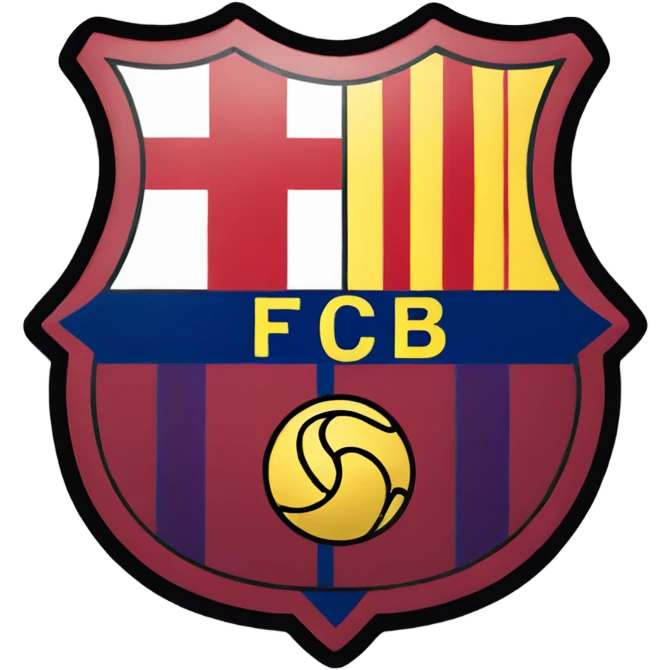 Fc barcelona logo emoji