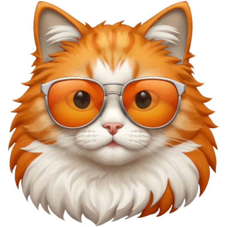 Cat wearing sunglasses emoji
