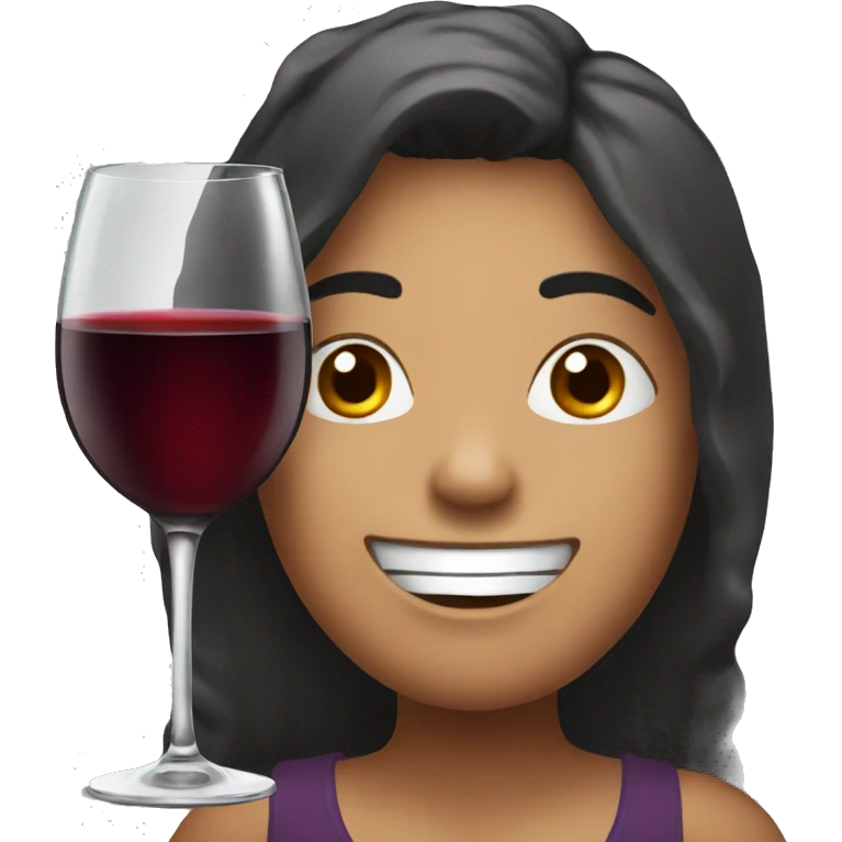 Red wine  emoji