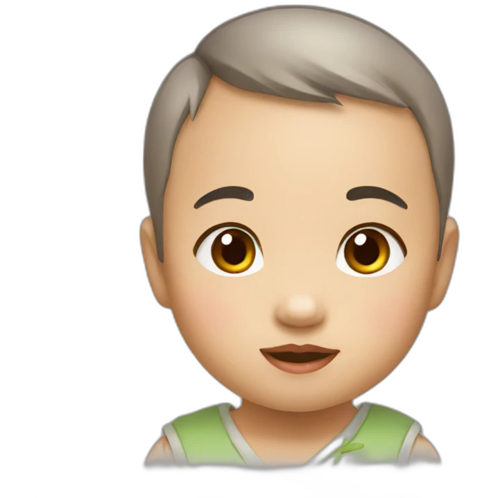 Little Chinese baby emoji