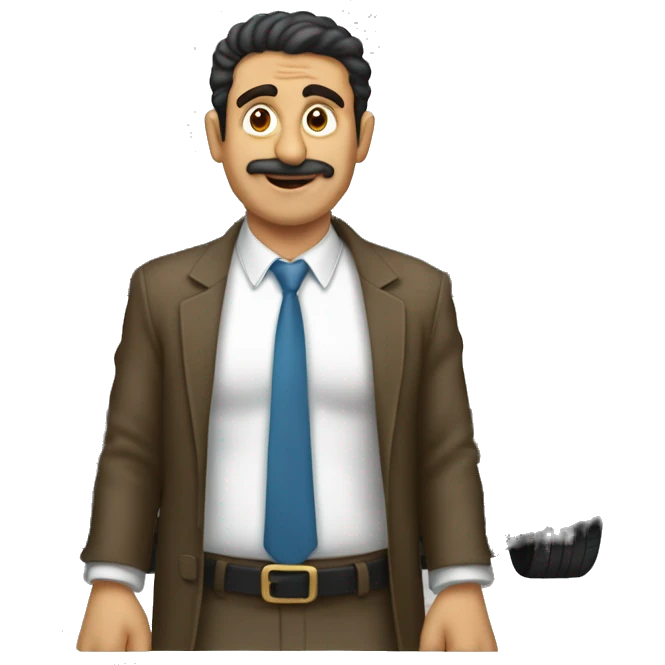 turkish guy honking car emoji