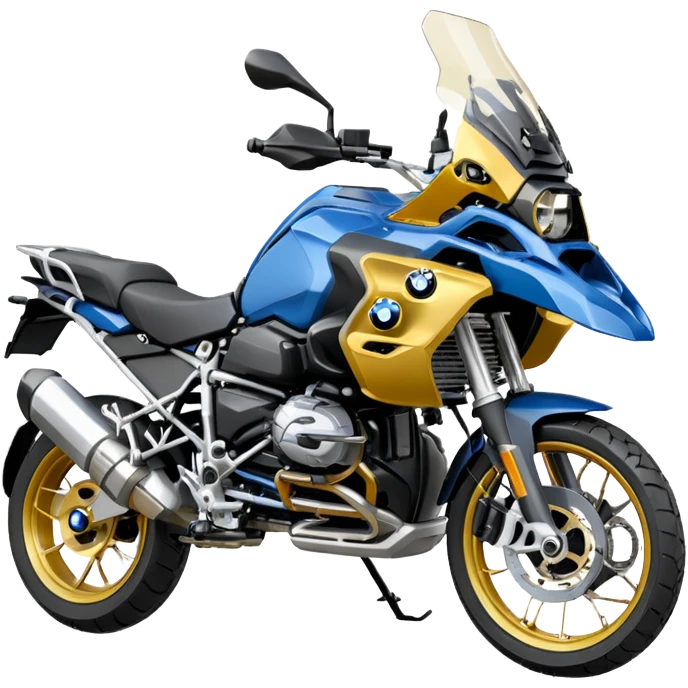 Emoji of a motorcycle BMW R1259gs trophy emoji