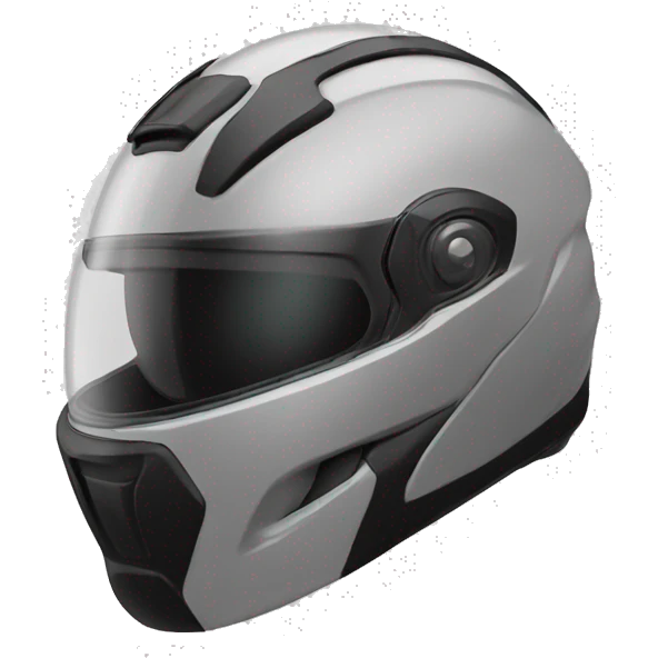 motorcycle helmet with facepalm emoji