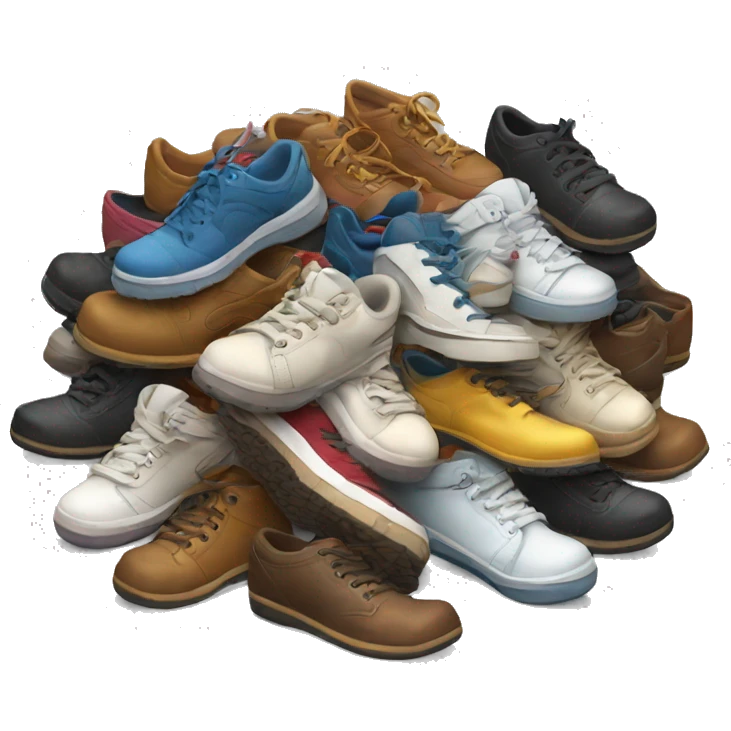 pile of shoes emoji