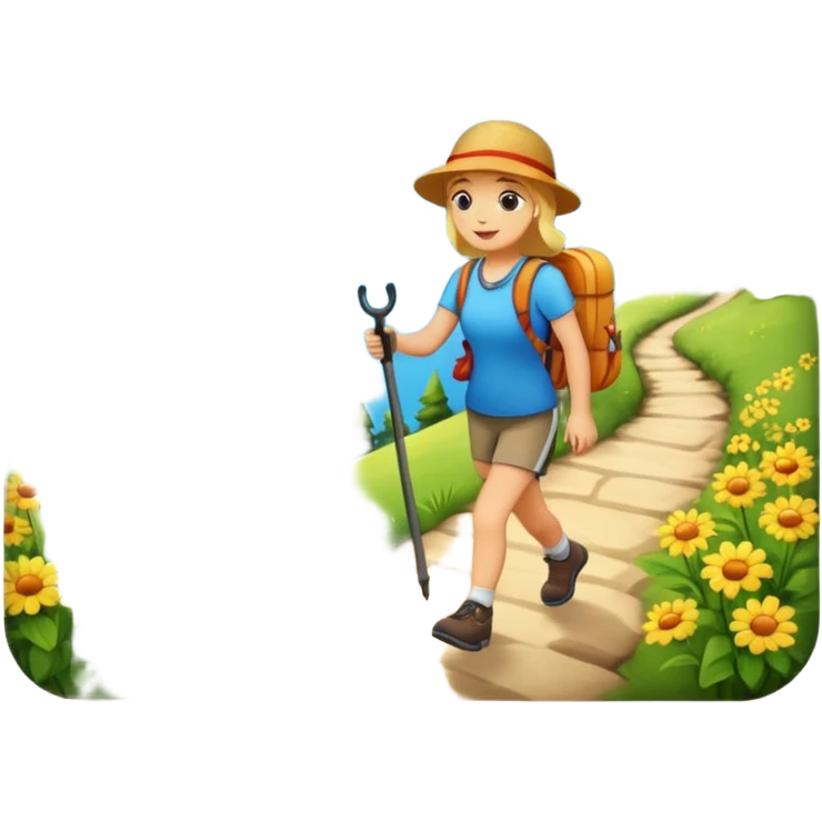 Hike emoji