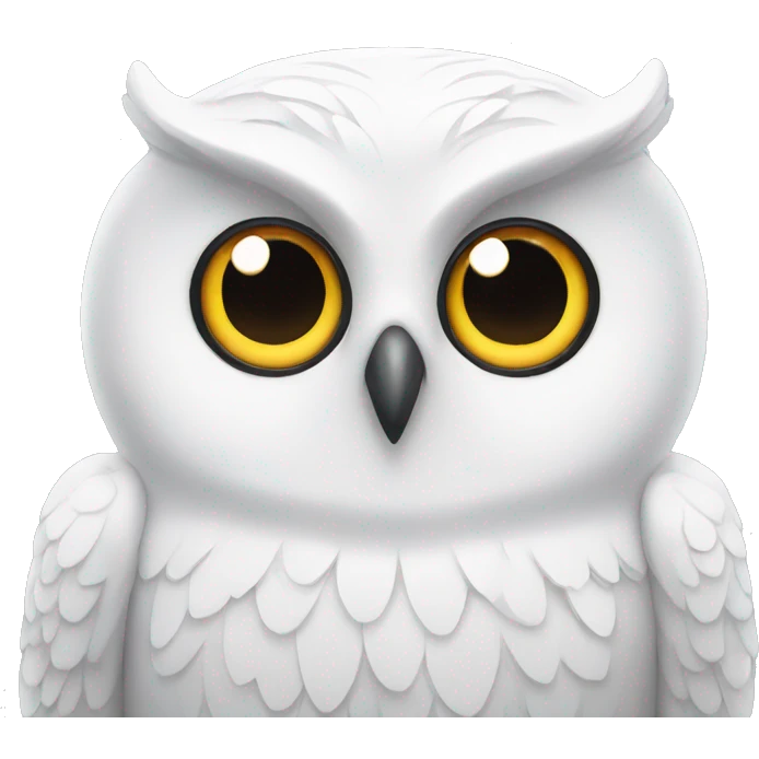 white Owl emoji