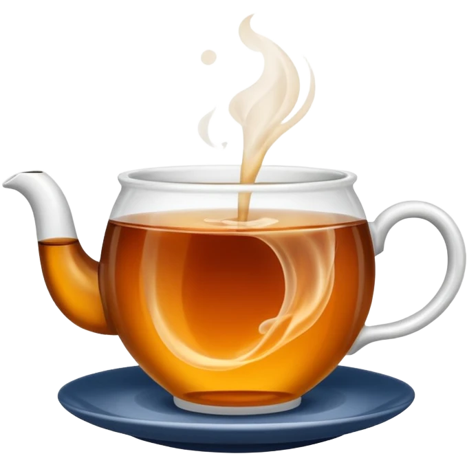 hot tea in a cup  emoji