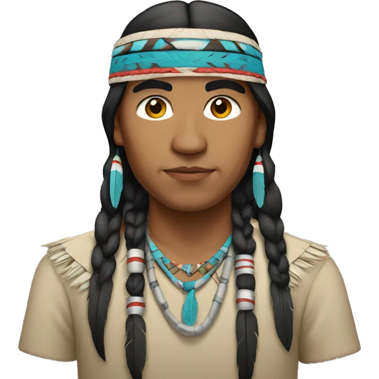 Modern Native American  emoji