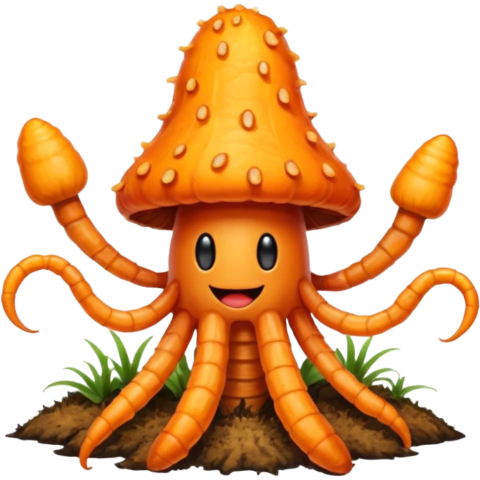 happy cordyceps emoji