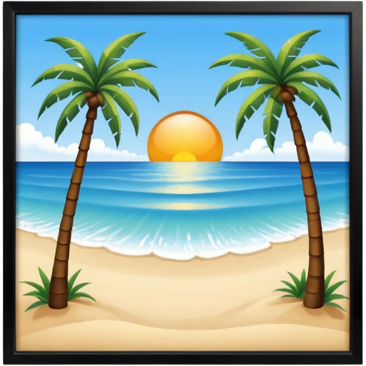 Jis tarh ap na uper California ka banaya Florida ka bhe estarh different style ma bana kar dho image emoji