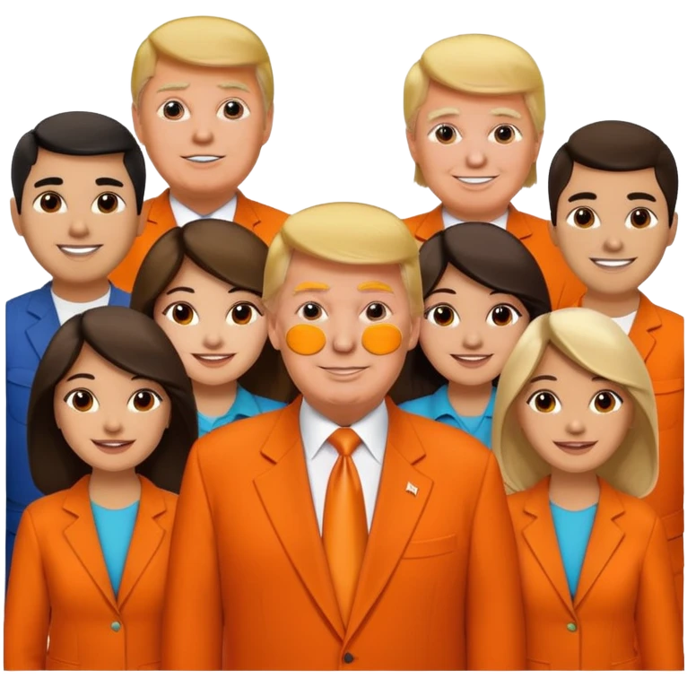 Trump going to jail with Hispanics being freed emoji