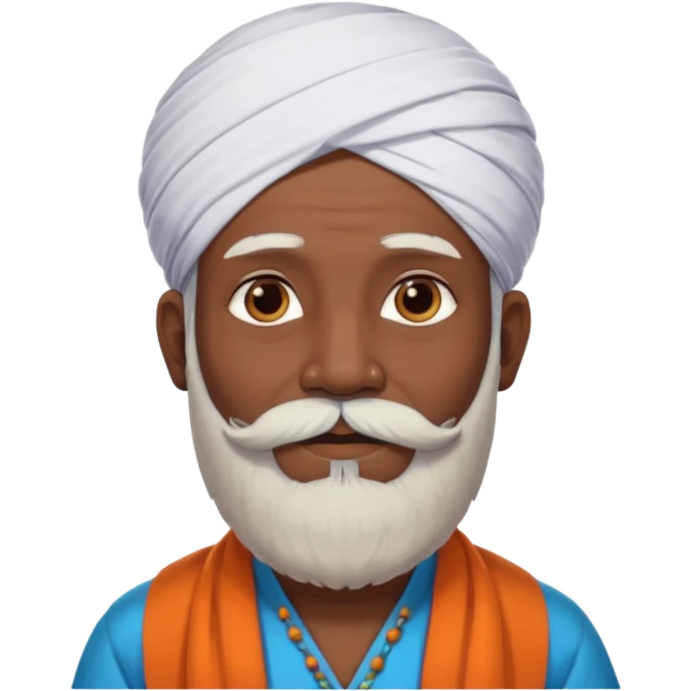 indian pandit having tuppi visibale emoji