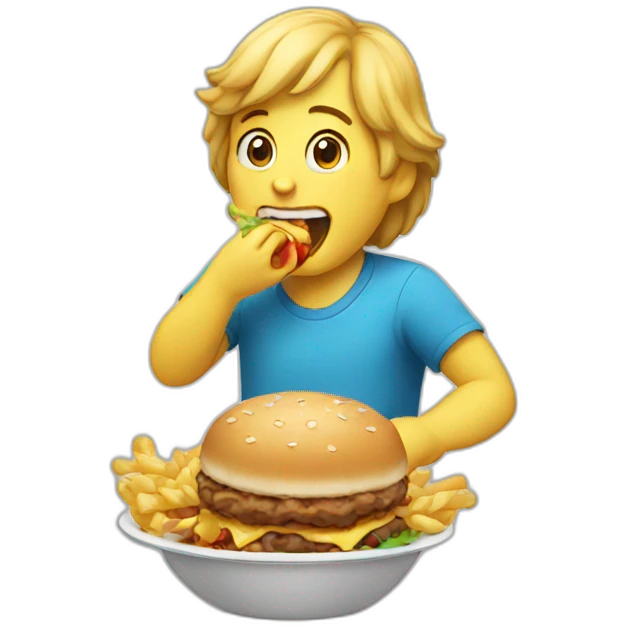 eating emoji