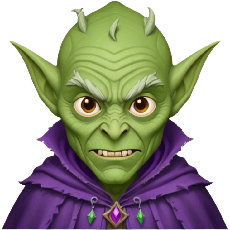Green goblin emoji