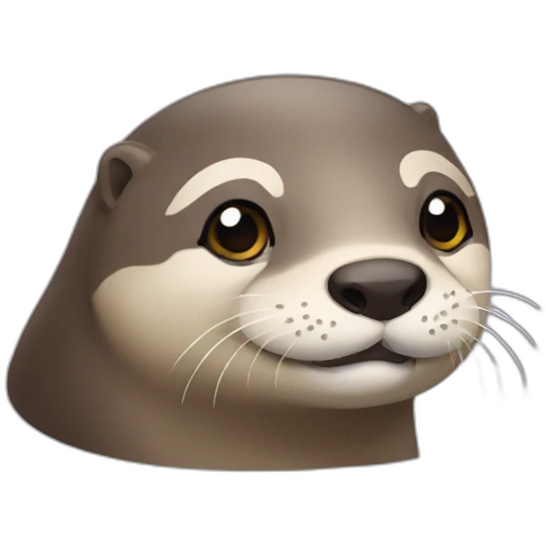 loutre qui dit bonjour emoji