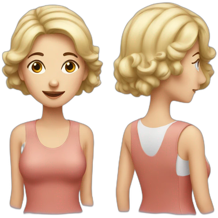 Lady with PMS emoji