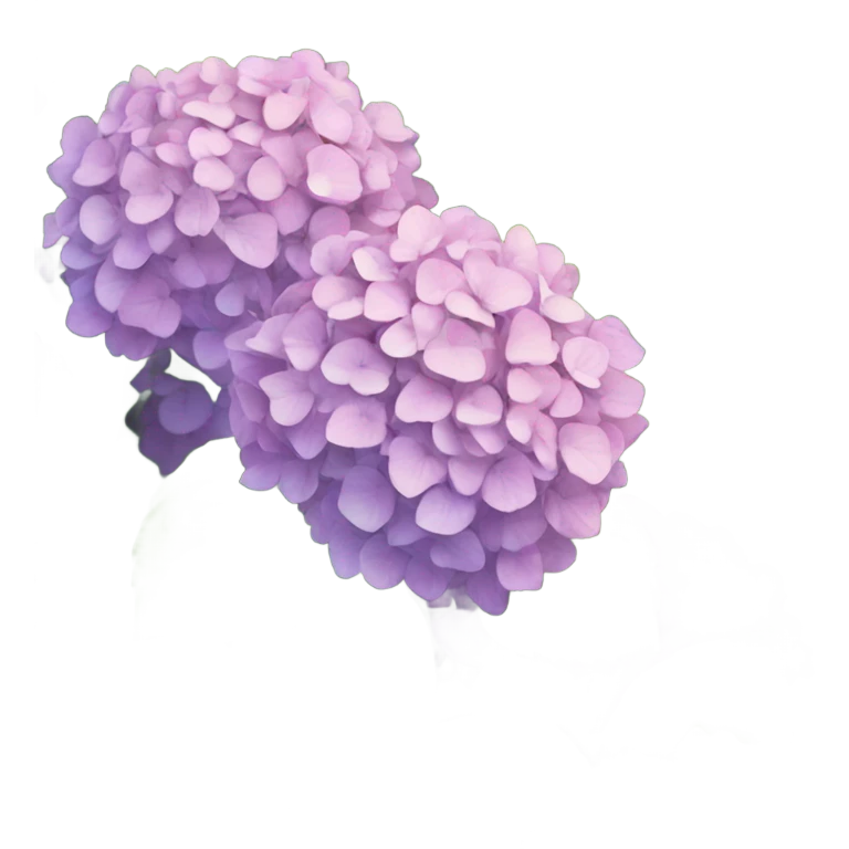 Hydrangea bush emoji