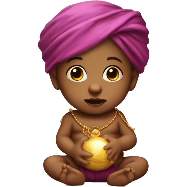 fortune-teller baby emoji
