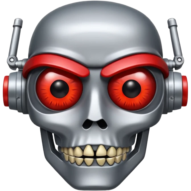 Red eyed Terminators emoji