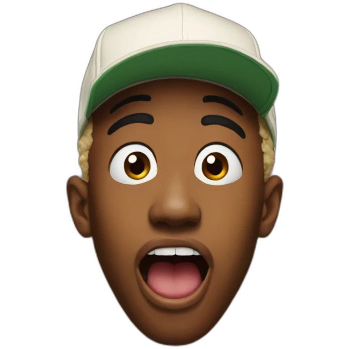 tyler the creator cringing emoji