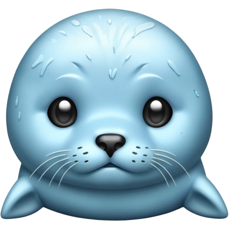 Seal gets bad news emoji