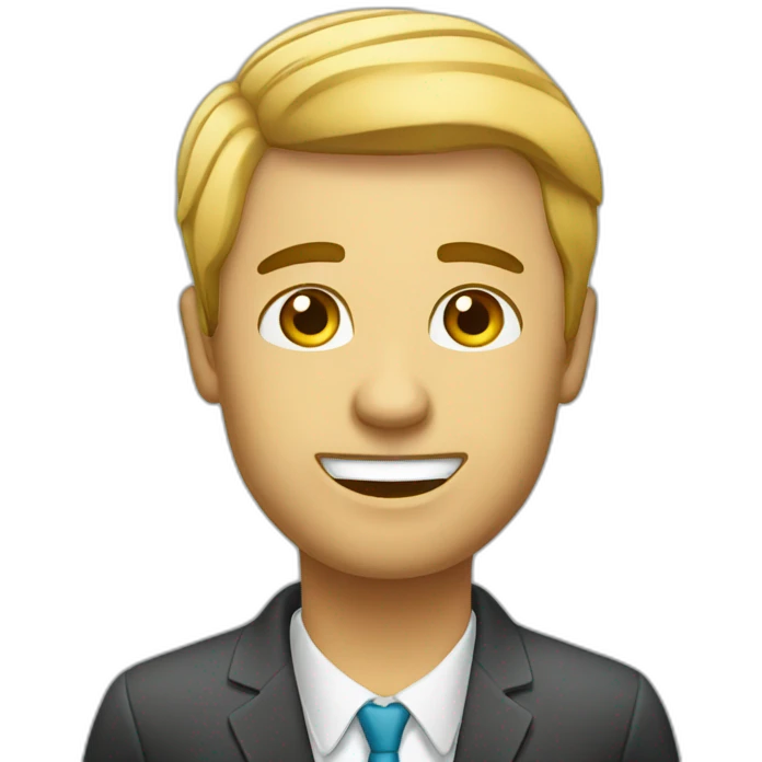 Typical sales manager emoji