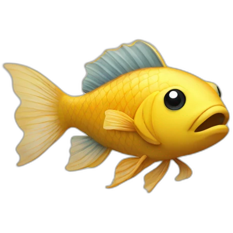 Fish on the water emoji