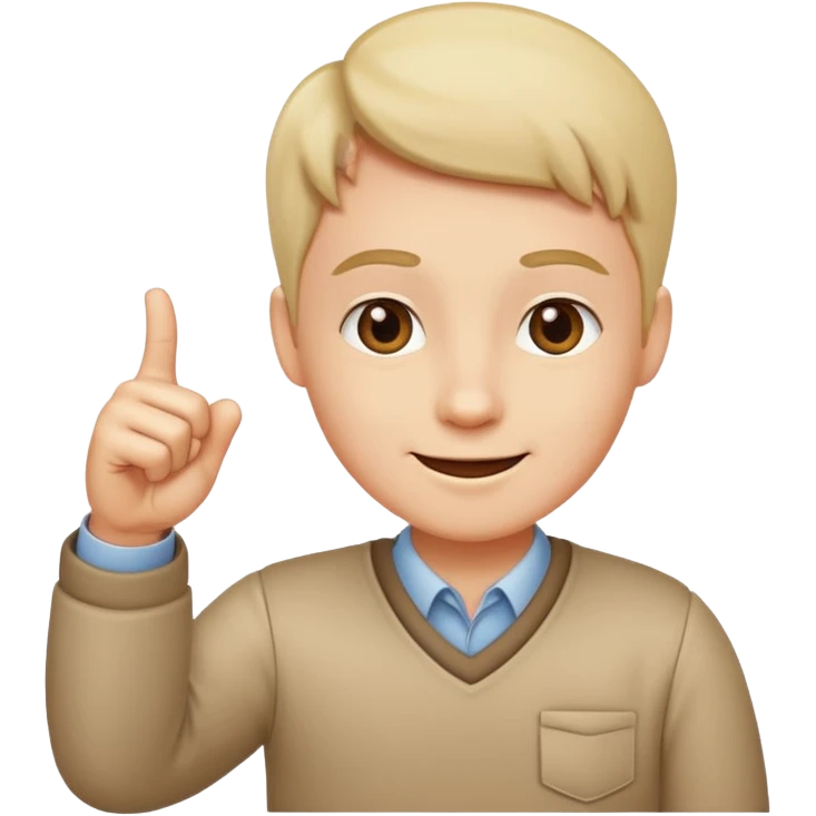 Looking satisfied and putting together your thumb and pointer finger happy emoji