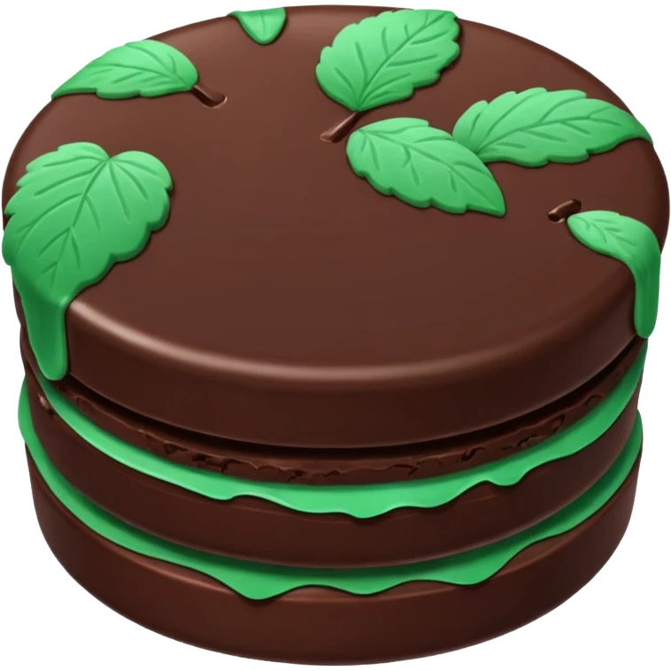 thin mint chocolate emoji