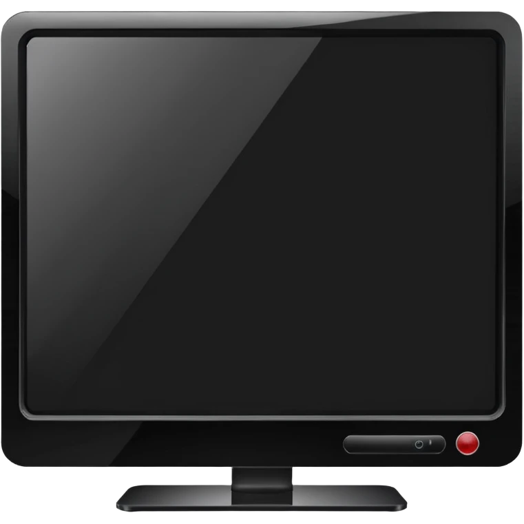 Flat tv emoji
