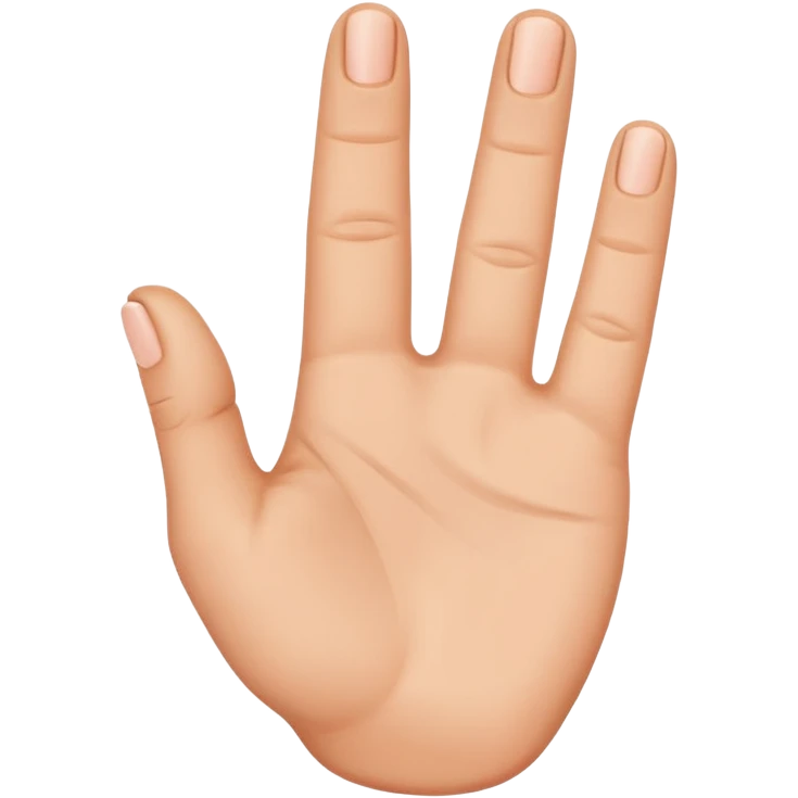 Letter L but with hand emoji
