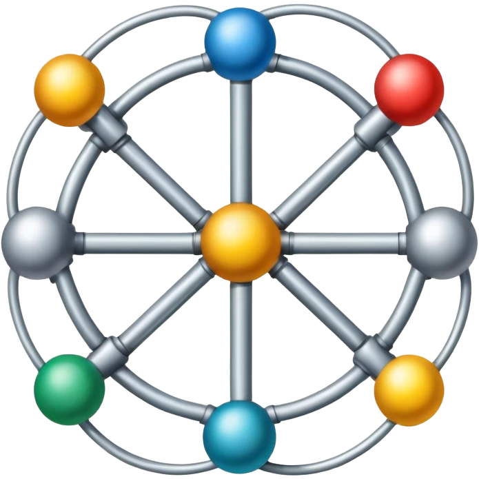 network node or junction, representing a Knotenpunkt emoji