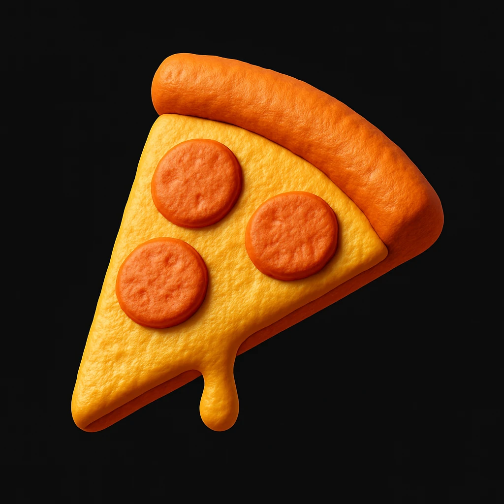 slice of pizza emoji